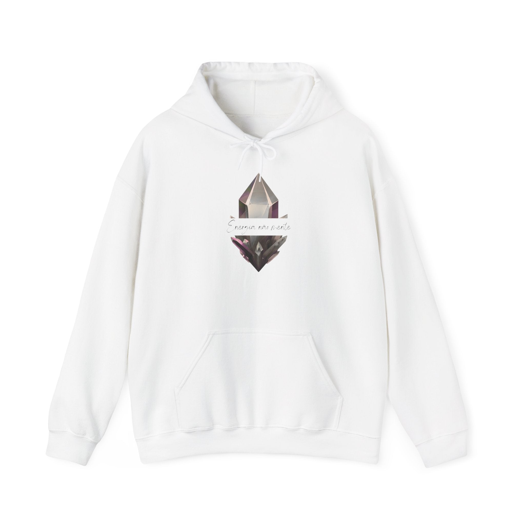 Crystal Compass Hoodie — "Sometimes We're Meant" Inspirational Graphic Hoodie
